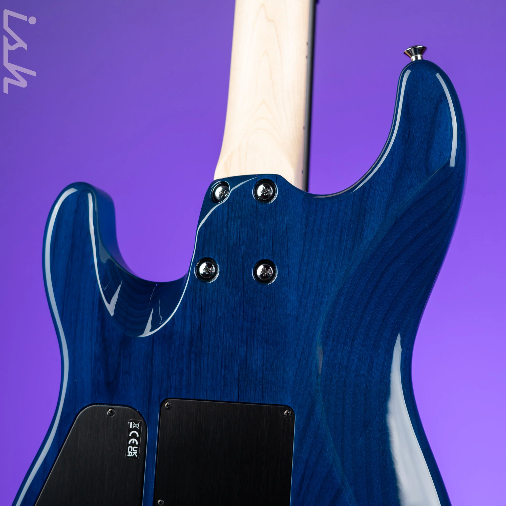Charvel SMJ San Dimas Style 1 HSH FR M QM Caribbean Burst - Image 8
