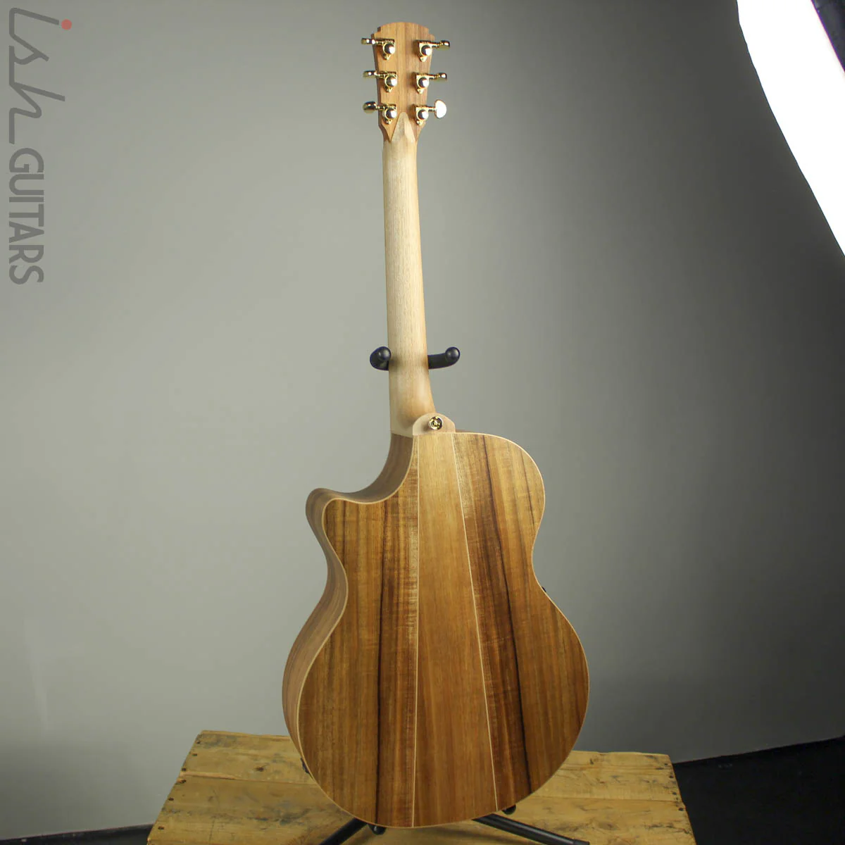 Cole Clark Angel AN2EC-RDBLSB Redwood Top w/ Blackwood Back and Sides - Image 8