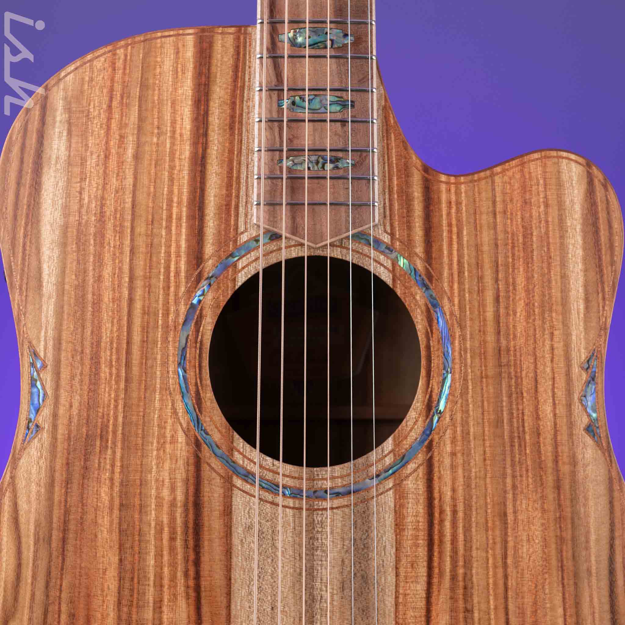Cole Clark FL3EC-CLCL Acoustic-Electric Guitar Camphor Laurel - Image 8