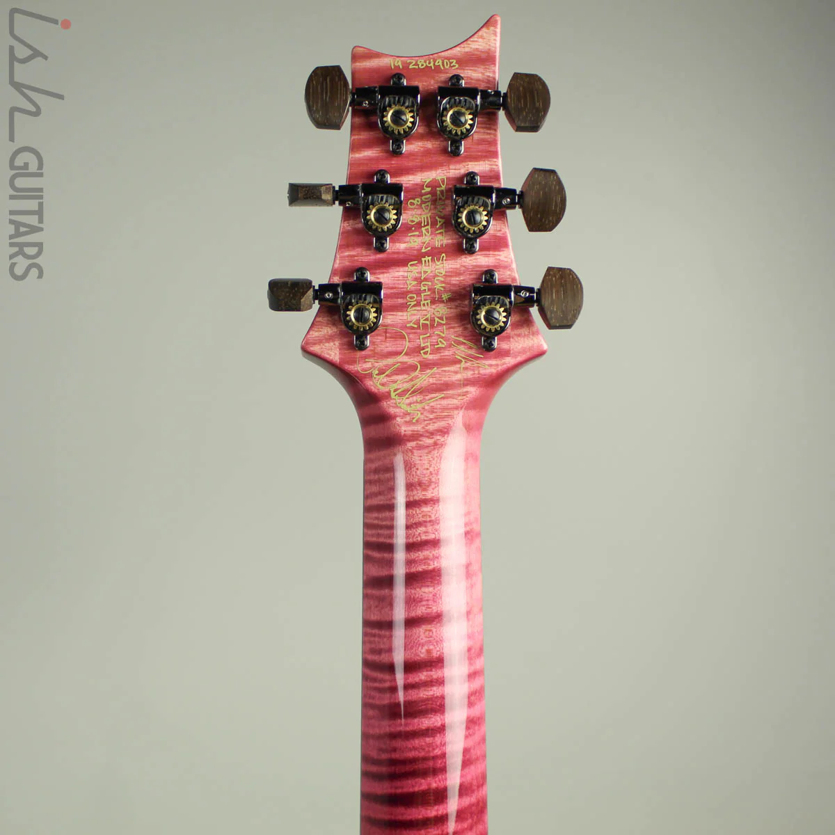 2019 PRS Modern Eagle V Private Stock Limited Raspberry Dragon's Breath - Image 11