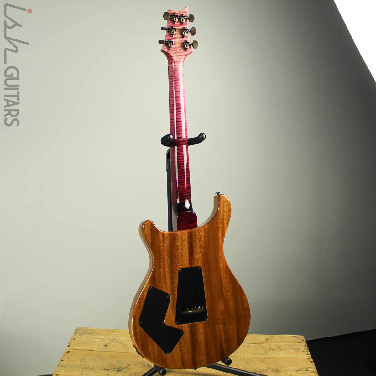 2019 PRS Modern Eagle V Private Stock Limited Raspberry Dragon's Breath - Image 9