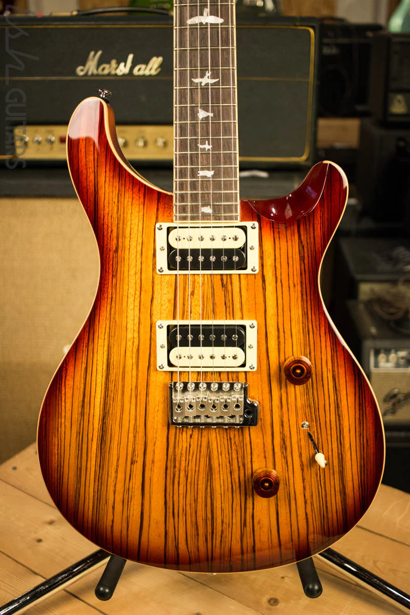 2018 Paul Reed Smith PRS SE Custom 24 - Zebrawood