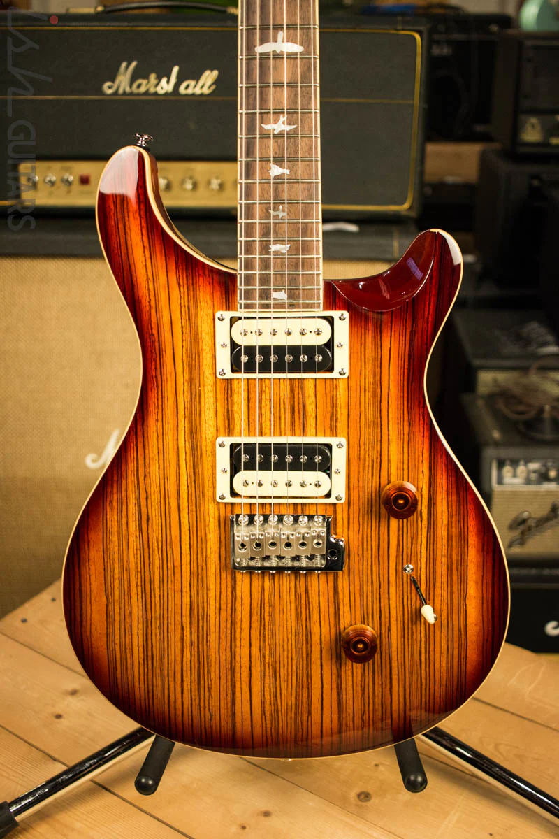 2018 Paul Reed Smith PRS SE Custom 24 - Zebrawood