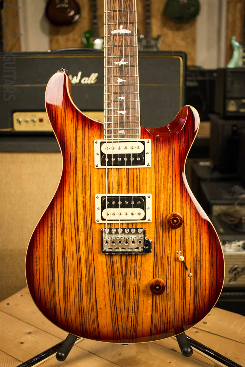 2018 Paul Reed Smith PRS SE Custom 24 - Zebrawood