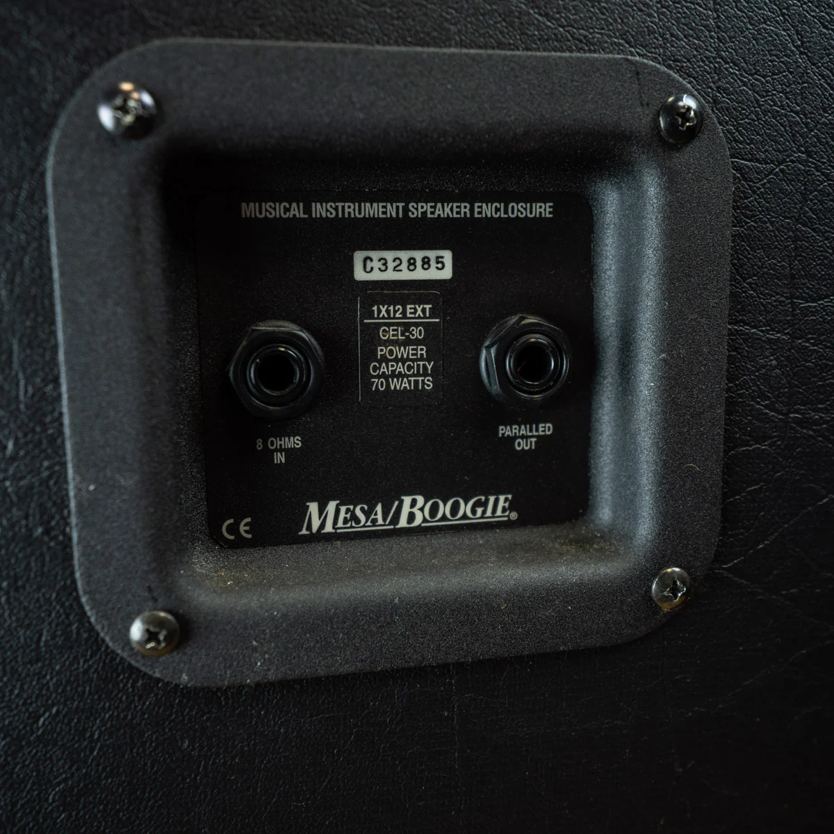 Mesa Boogie Mini Rectifier 1x12" 60-watt Straight Extension Cabinet Black - Image 6