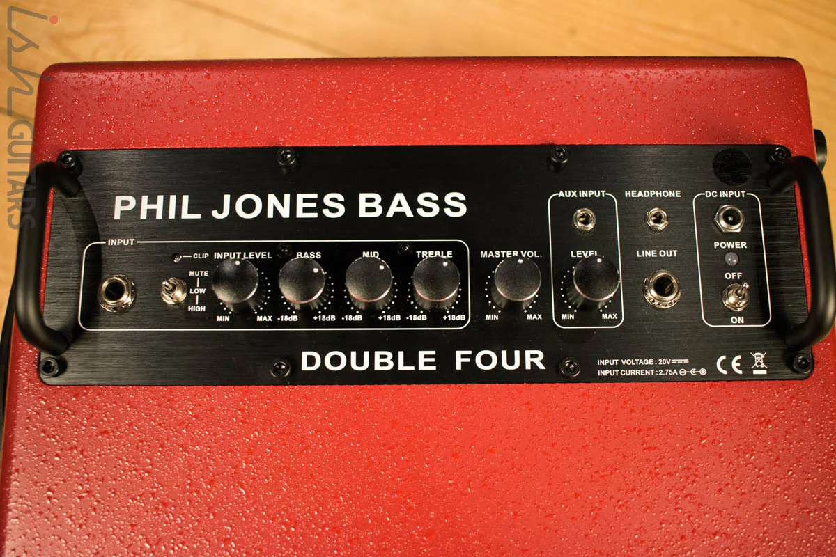 Phil Jones Bass Double Four 70W Amp Red - Image 3