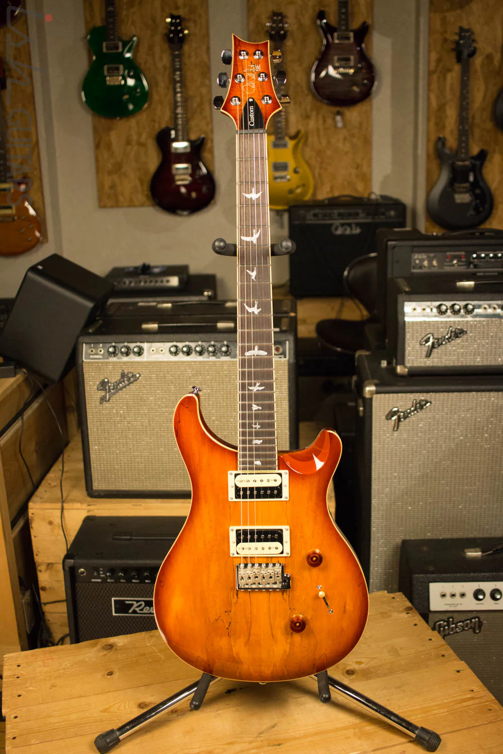 2018 Paul Reed Smith PRS SE Custom 24 - Spalted Maple - Image 2