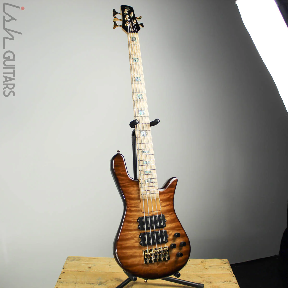 NAMM 2018 USA Spector NS-5H2W Wide Spacing Bolt On 5 String Bass - Image 2