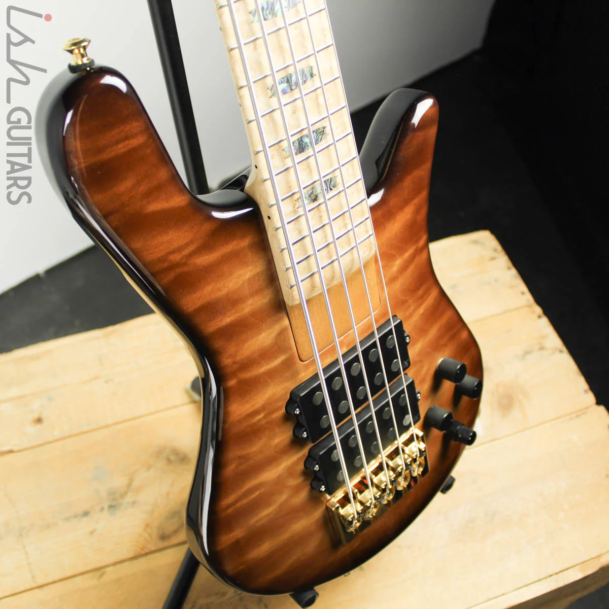 NAMM 2018 USA Spector NS-5H2W Wide Spacing Bolt On 5 String Bass - Image 8