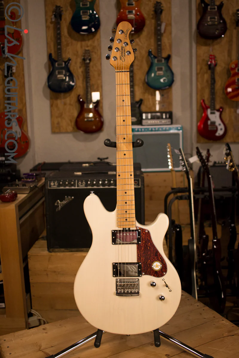Sterling by Music Man Valentine Signature Electric Guitar Trans Buttermilk - Image 2