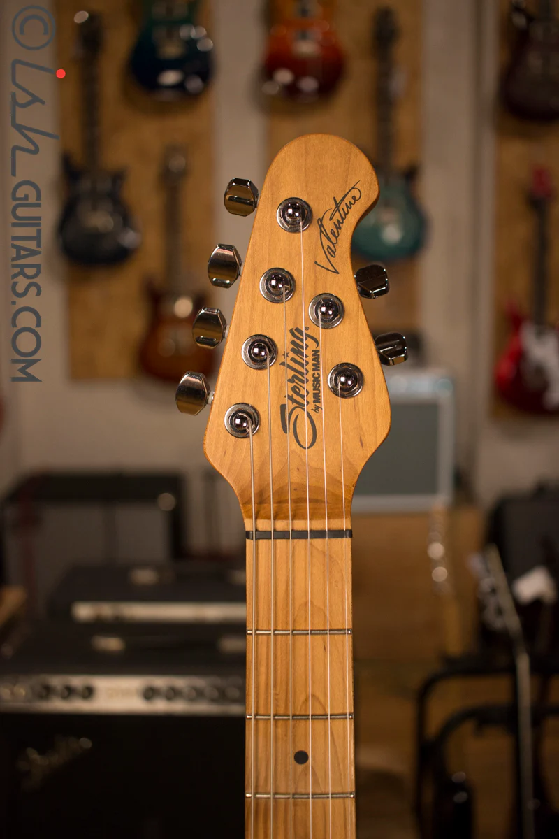 Sterling by Music Man Valentine Signature Electric Guitar Trans Buttermilk - Image 5
