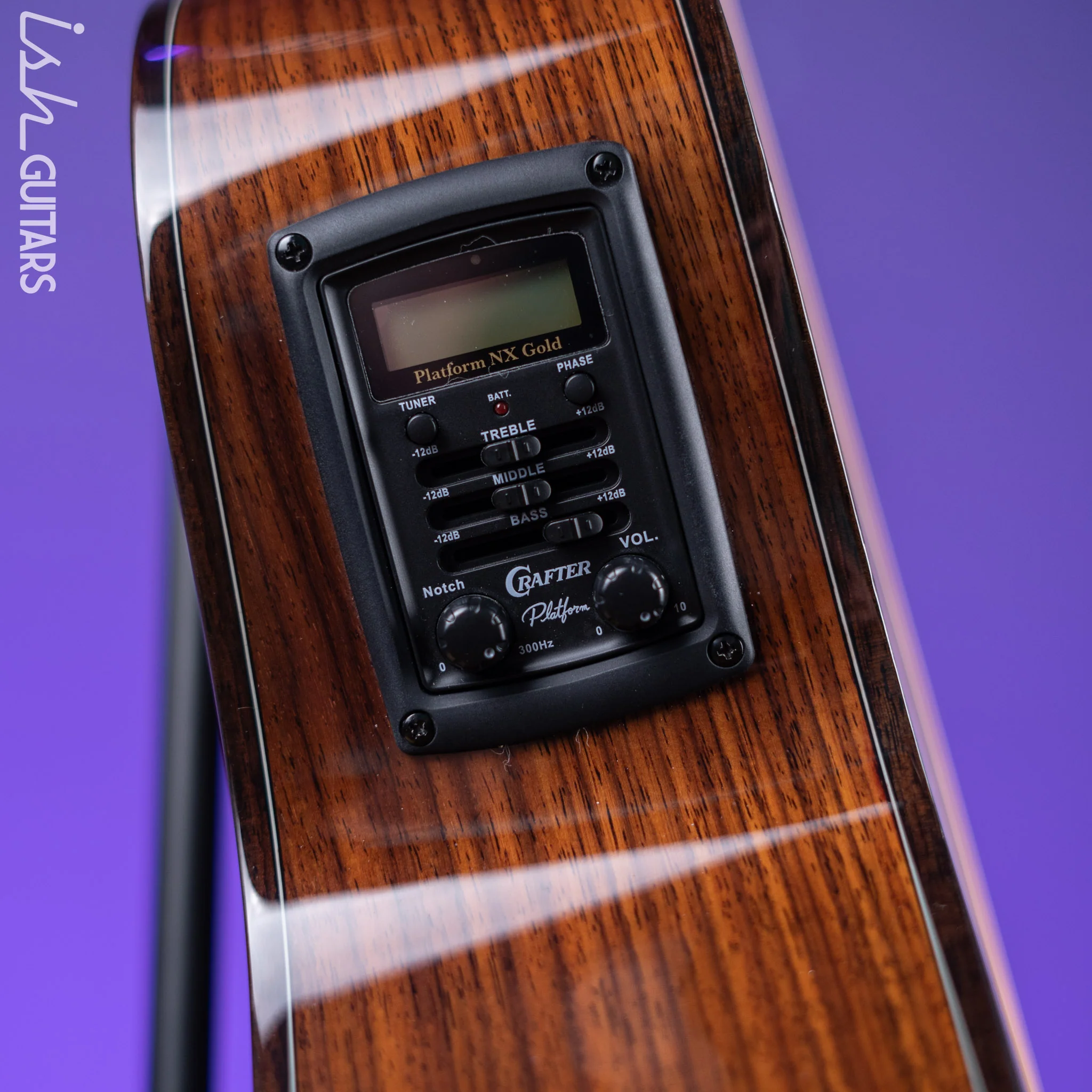 Crafter STG G-20CE Grand Auditorium Acoustic-Electric Natural - Image 7