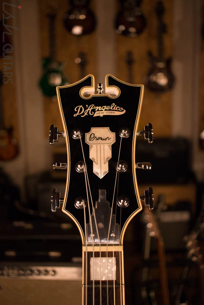 D’Angelico Premier EXL-1 White Jazz Guitar - Image 5