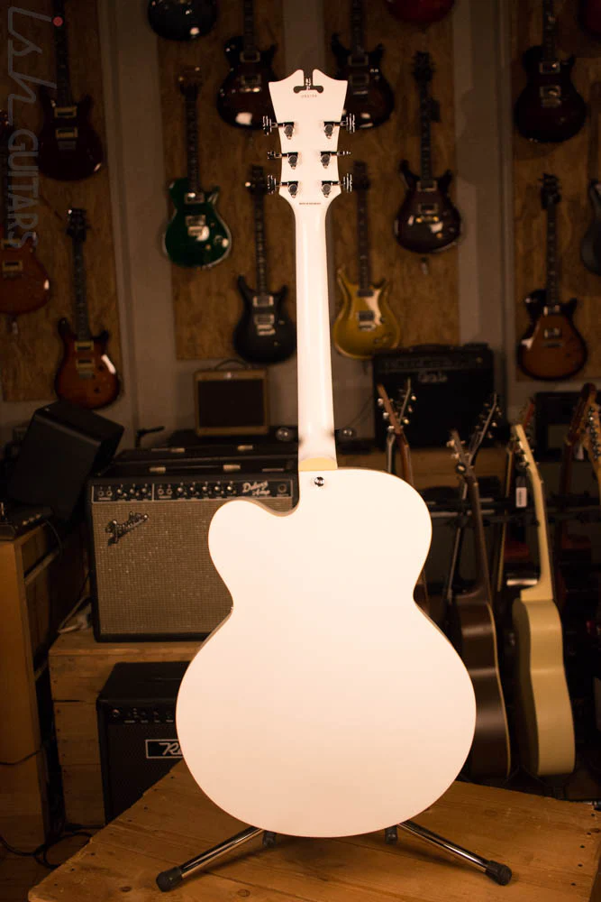 D’Angelico Premier EXL-1 White Jazz Guitar - Image 8