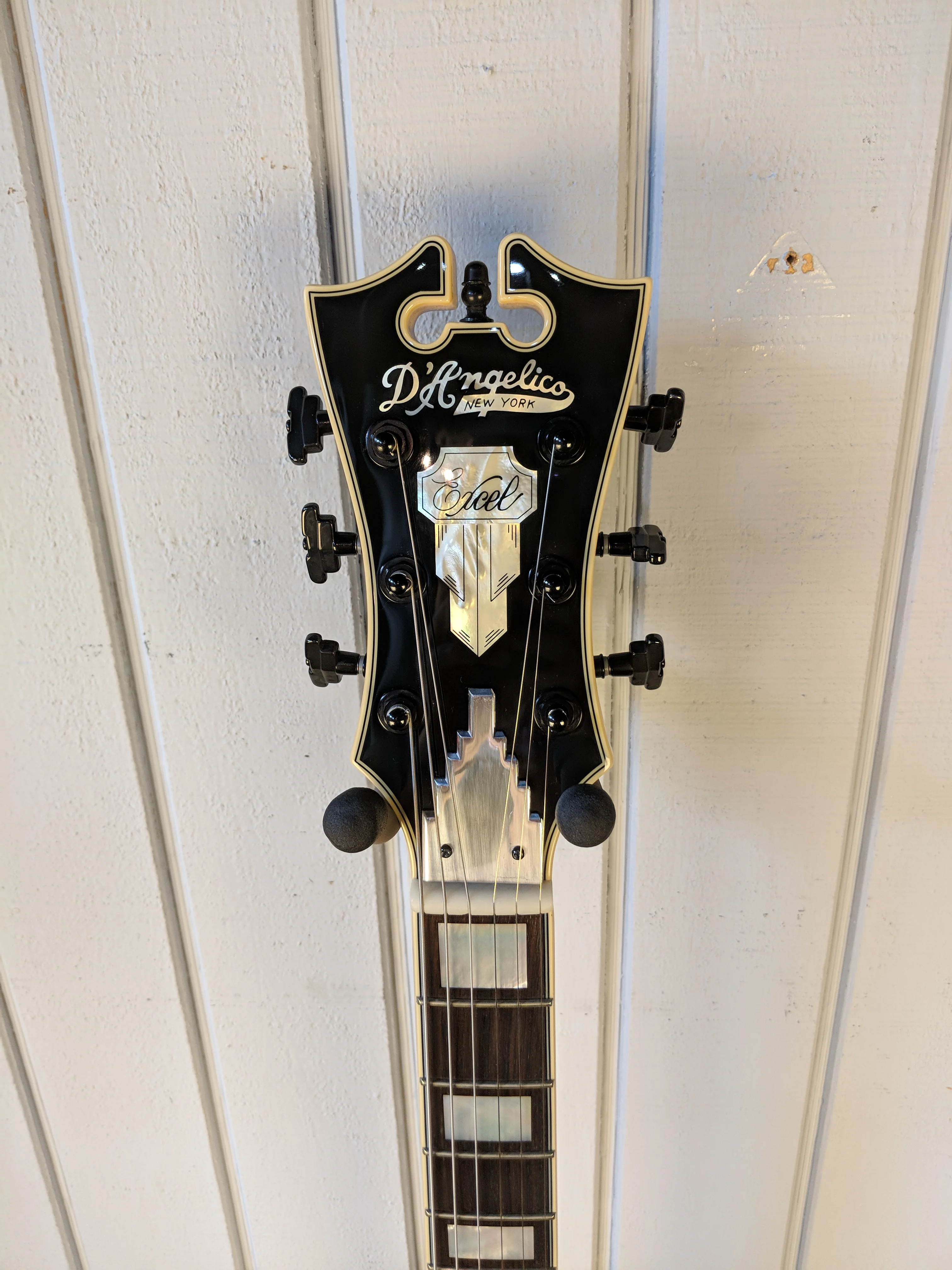 2016 D’Angelico Excel EX-SS Electric Guitar Natural Clear - Image 5