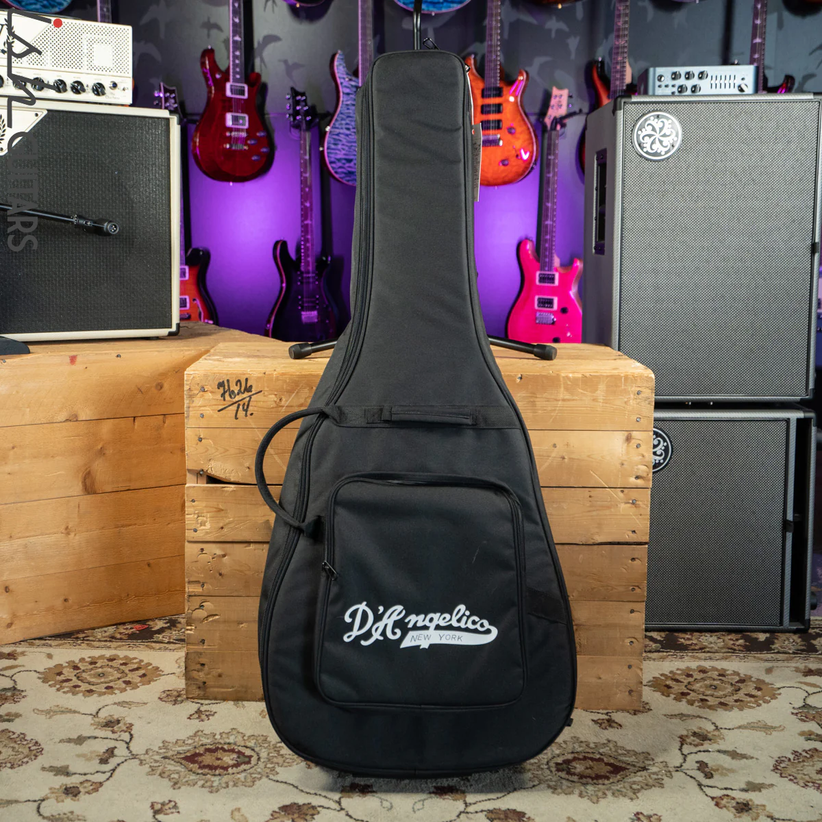 D’Angelico Premier EXL-1 Hollowbody Black - Image 12