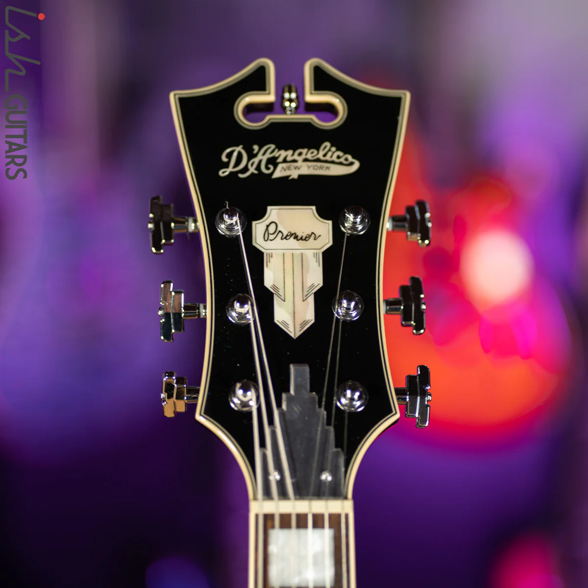 D’Angelico Premier EXL-1 Hollowbody Black - Image 6