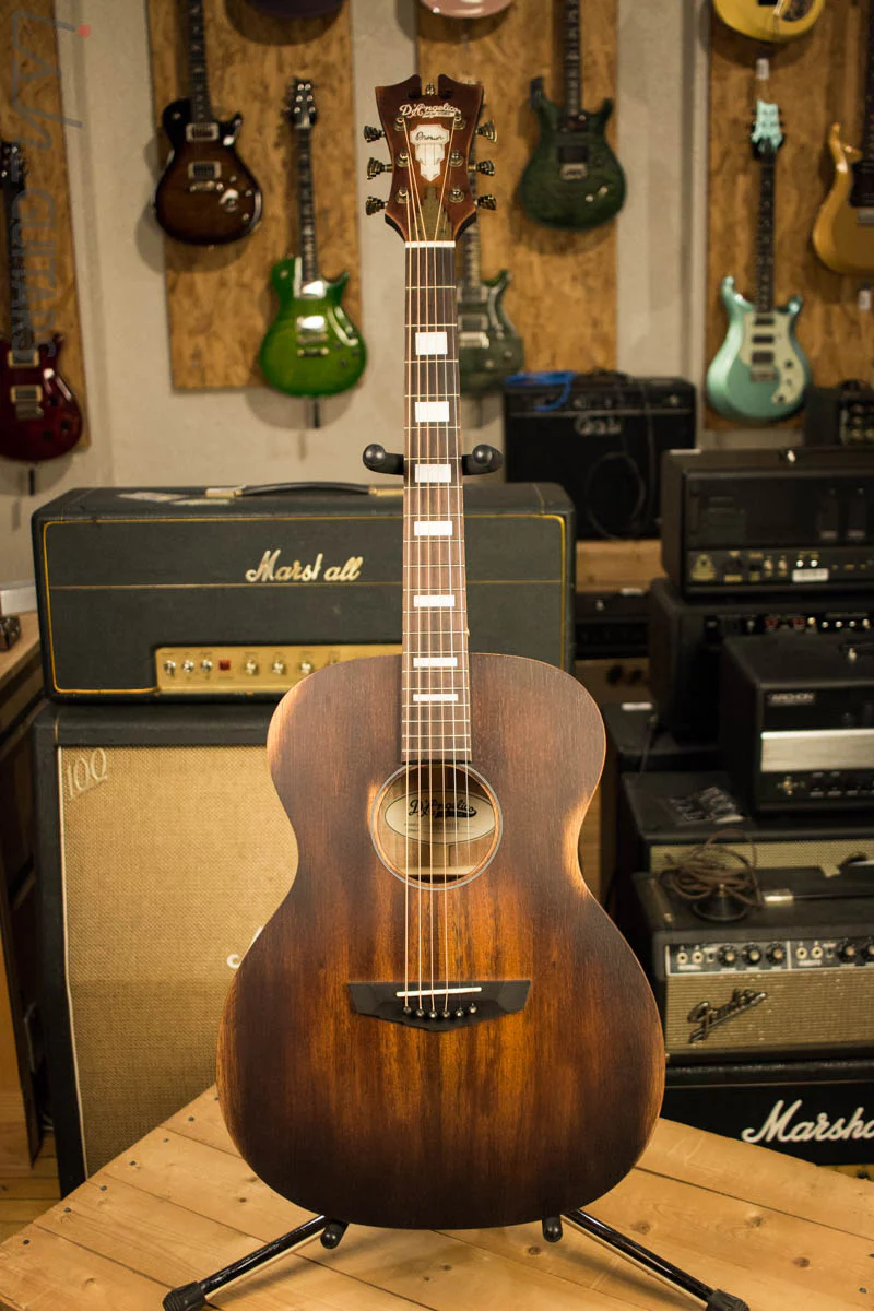 D’Angelico Premier Tammany Aged Natural Mahogany Acoustic - Image 2