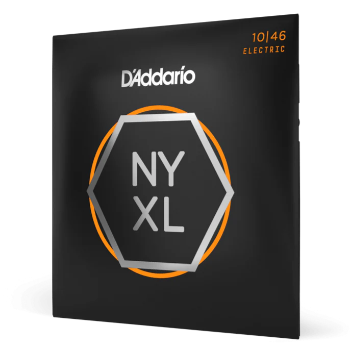 D'Addario NYXL1046 NYXL Nickel Wound Electric Guitar Strings - .010-.046 Regular Light