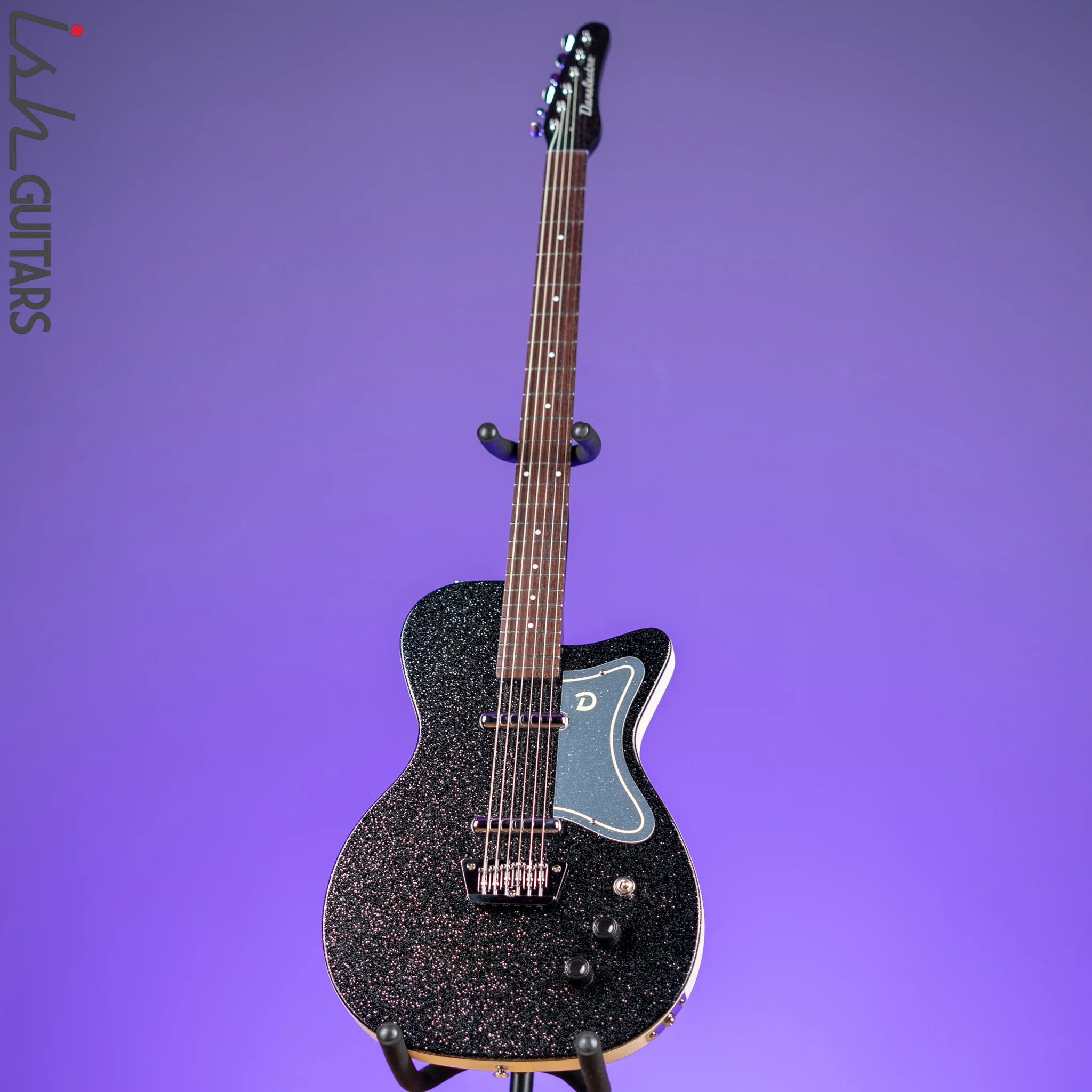 Danelectro ‘56 Baritone Black Metal Flake - Image 2