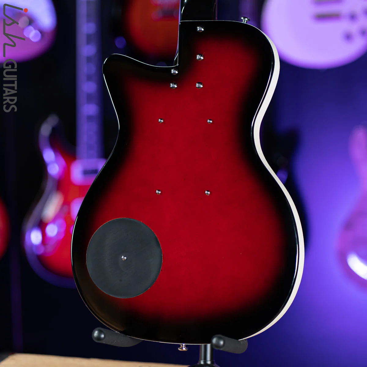 Danelectro 56 Singlecut Baritone Red Burst - Image 9