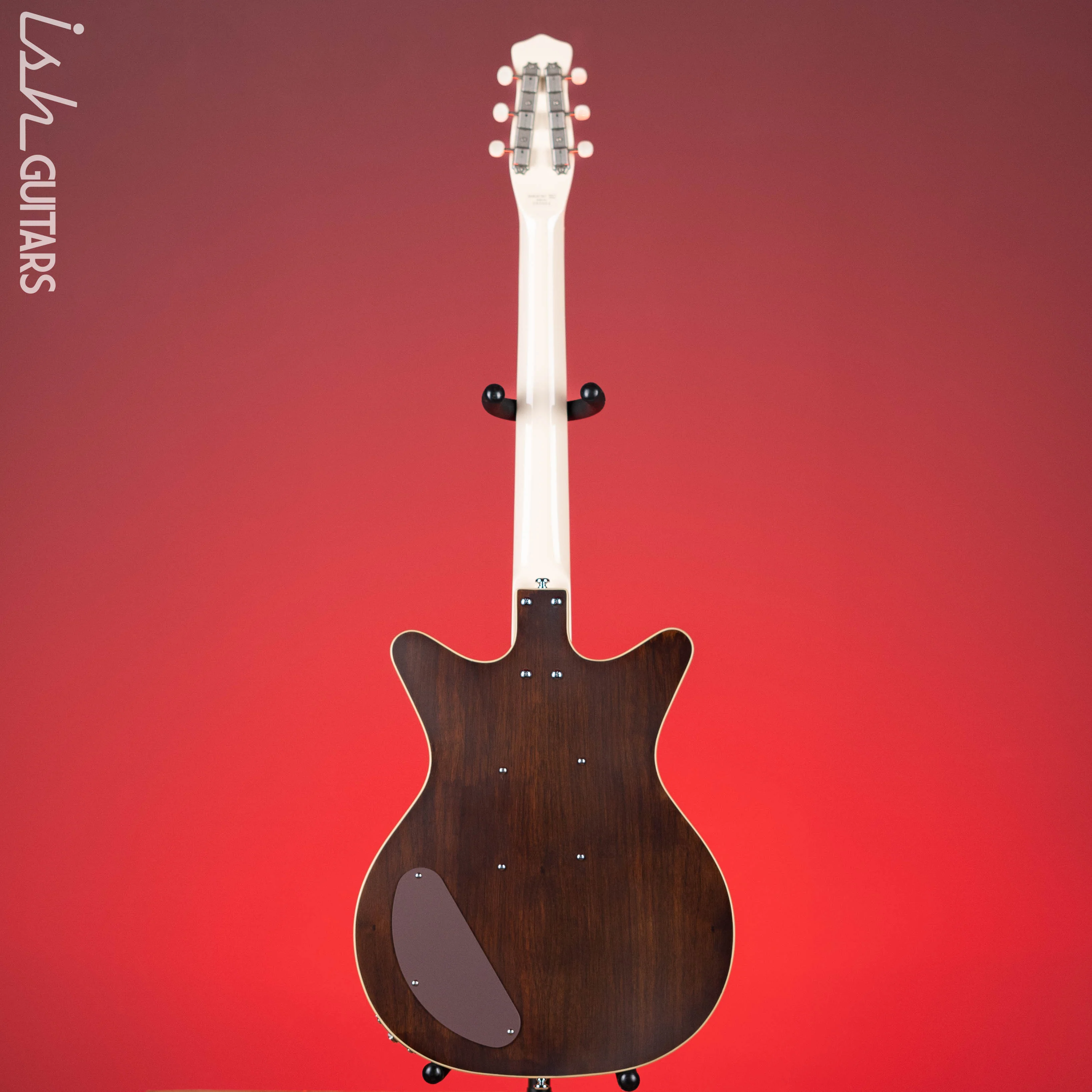 Danelectro '59 Electric Guitar Divine Dark Walnut - Demo - Image 6