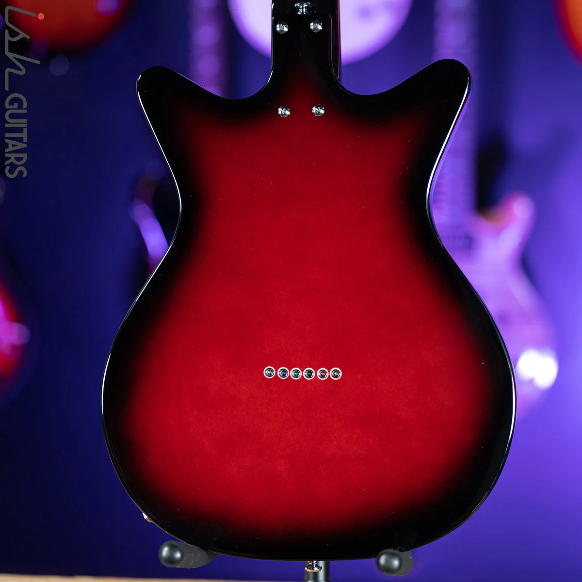 Danelectro 59x12 12-String Electric Guitar Red Burst - Image 7