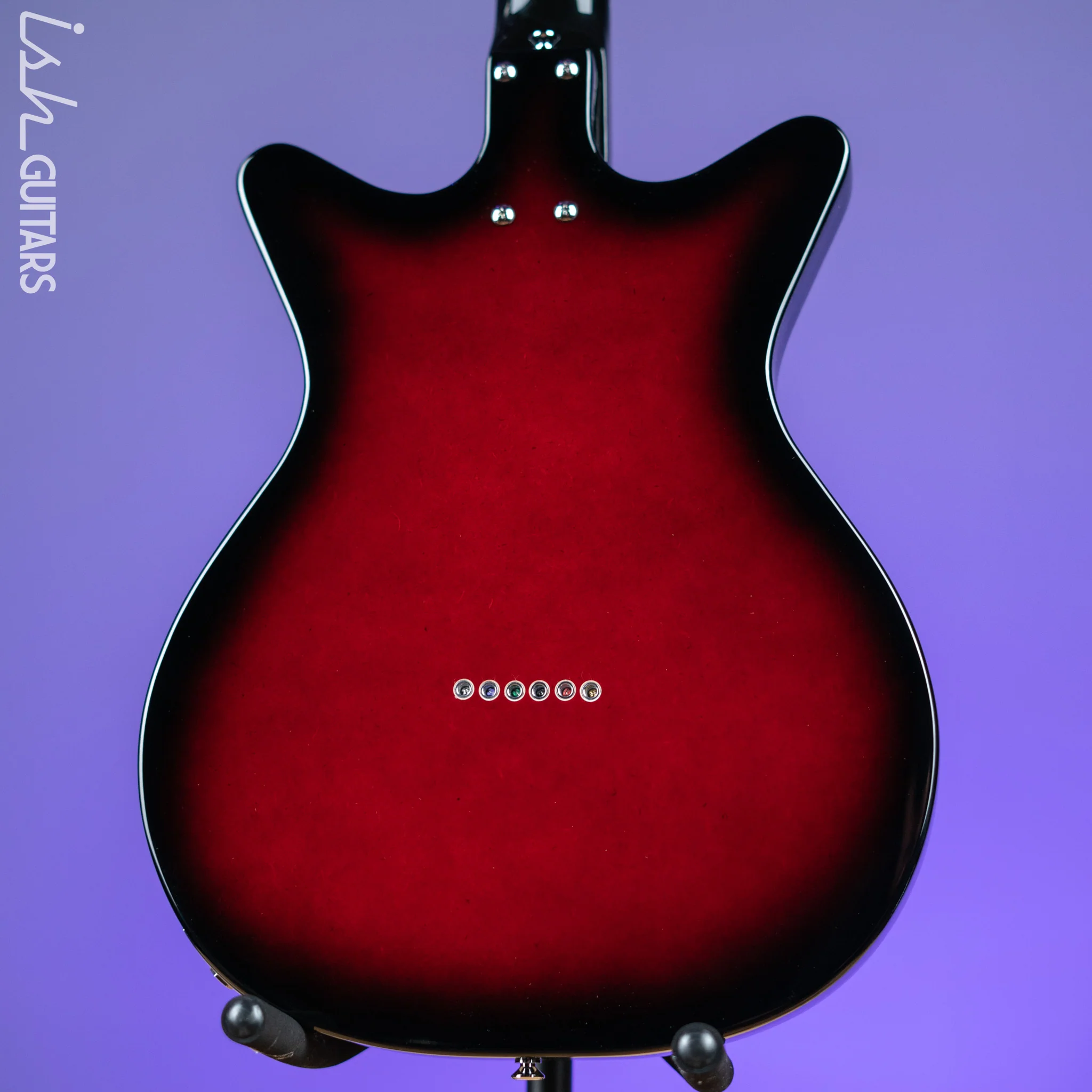 Danelectro 59x12 12-String Electric Guitar Red Burst Demo - Image 7