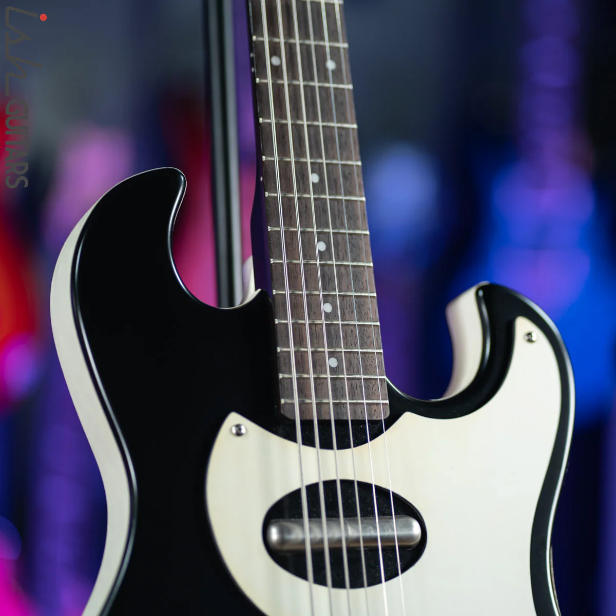 Danelectro D63 Baritone Black Prototype - Image 5