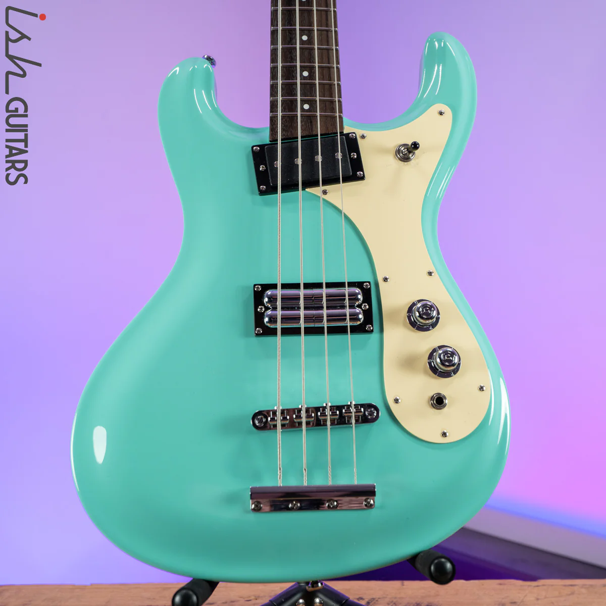 Danelectro D64 Bass Aqua Seafoam Prototype