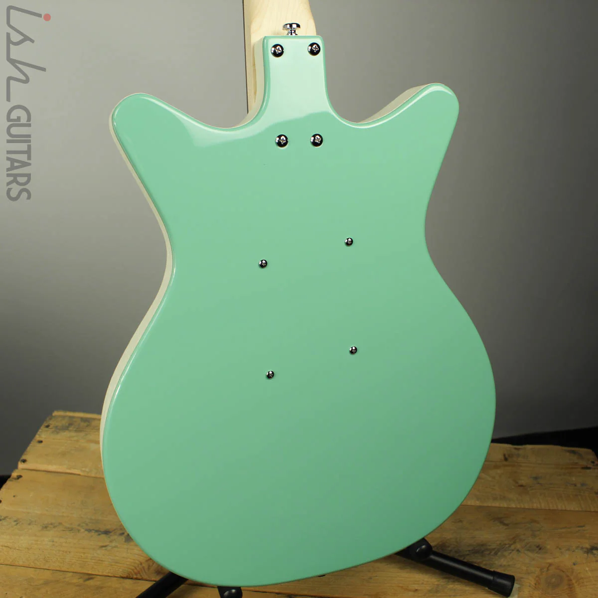 Danelectro Stock 59 Aqua Solidbody Electric Guitar (DEMO VIDEO) - Image 7