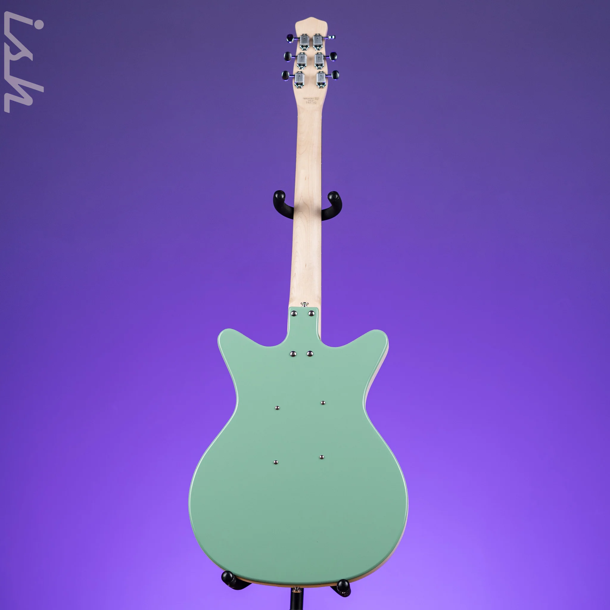 Danelectro Stock '59 Electric Guitar Vintage Aqua - Image 6