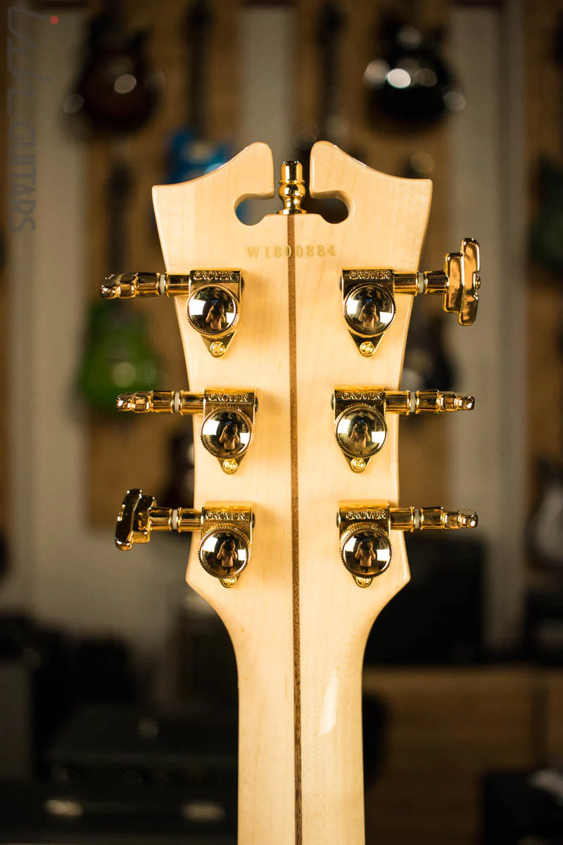 D'Angelico Deluxe Bedford Swamp Ash Electric Natural Finish - Image 9