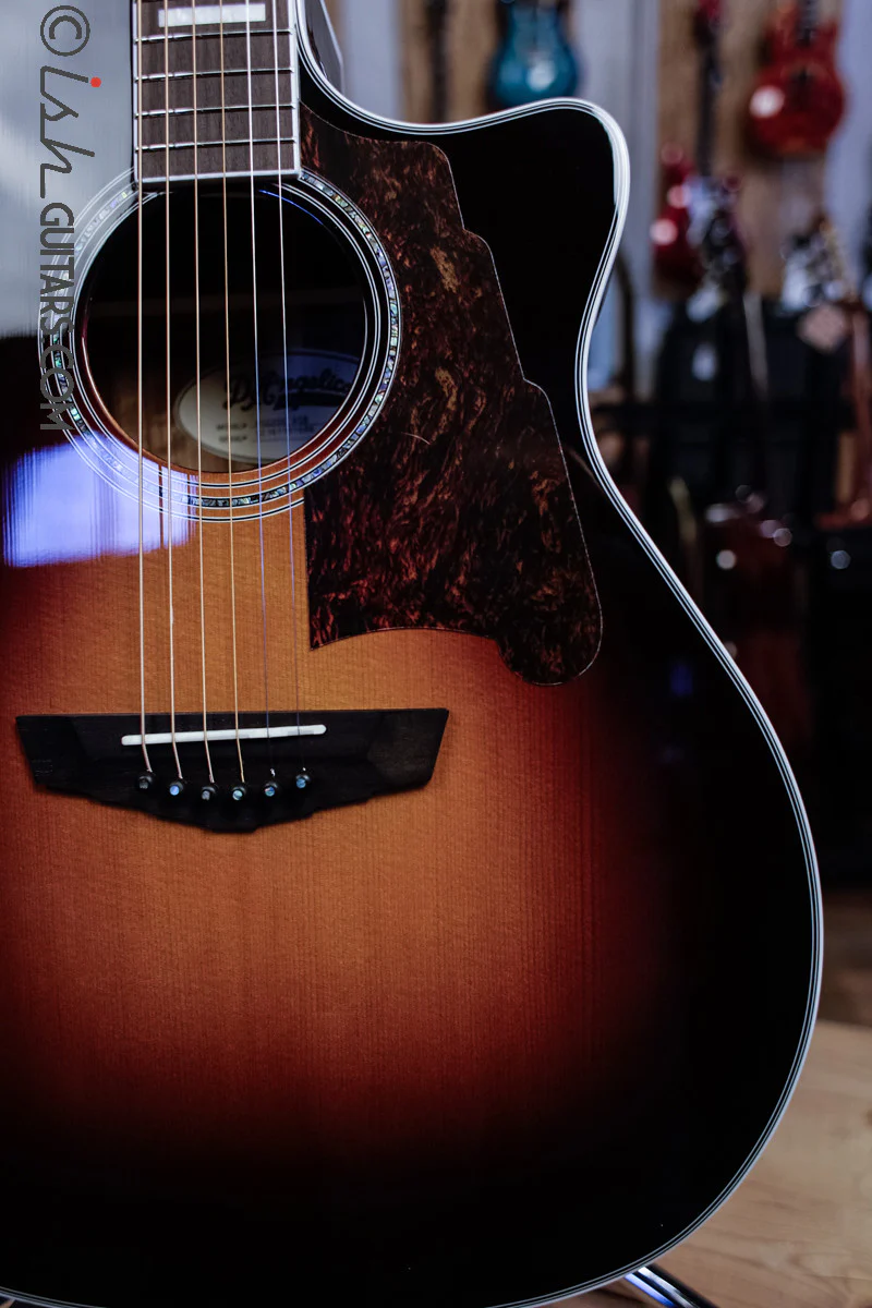 D'Angelico Premier Gramercy Acoustic Sunburst DAPG200VSBCP - Image 3
