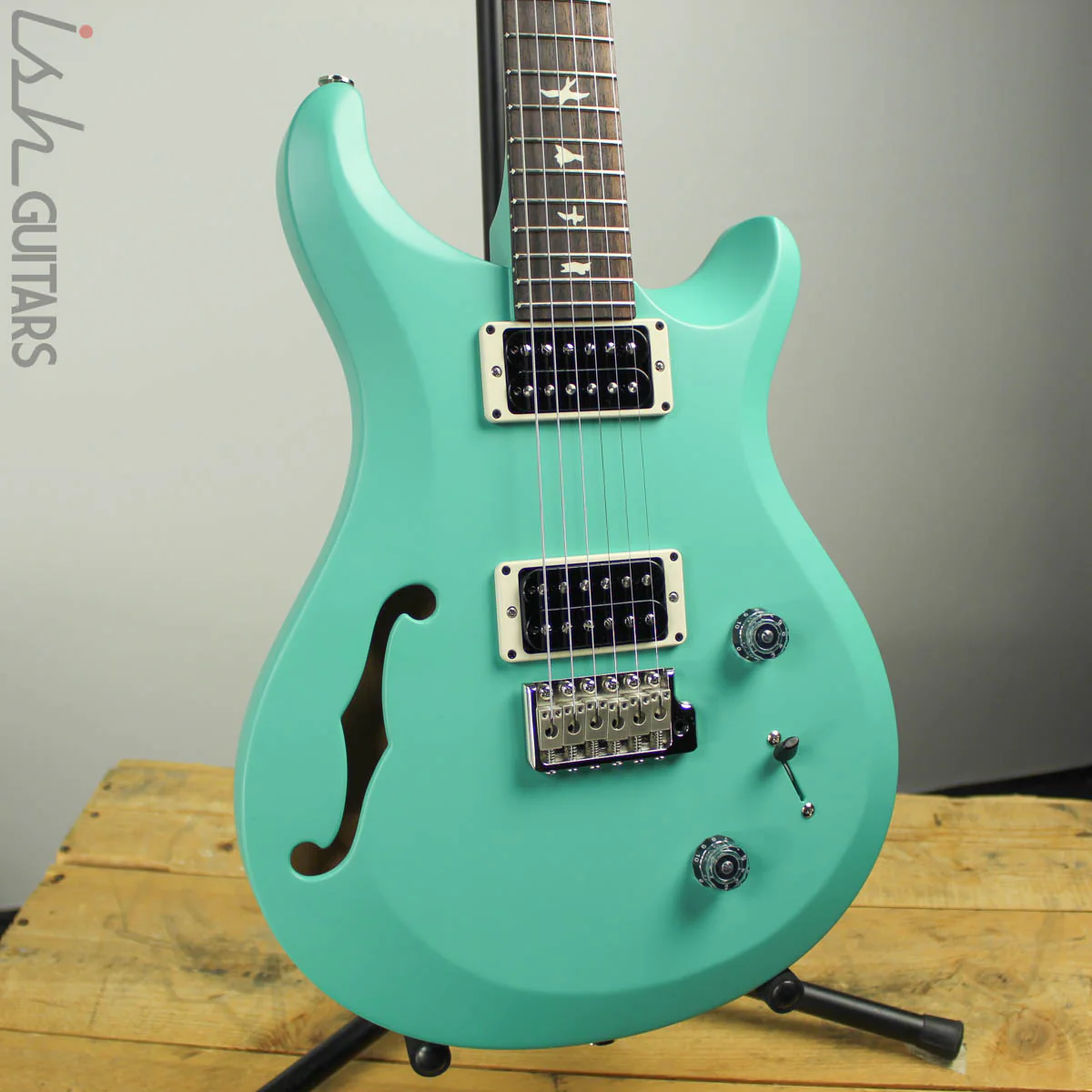2019 PRS S2 Custom 22 Semi-Hollow Custom Satin Robin Egg’s Blue