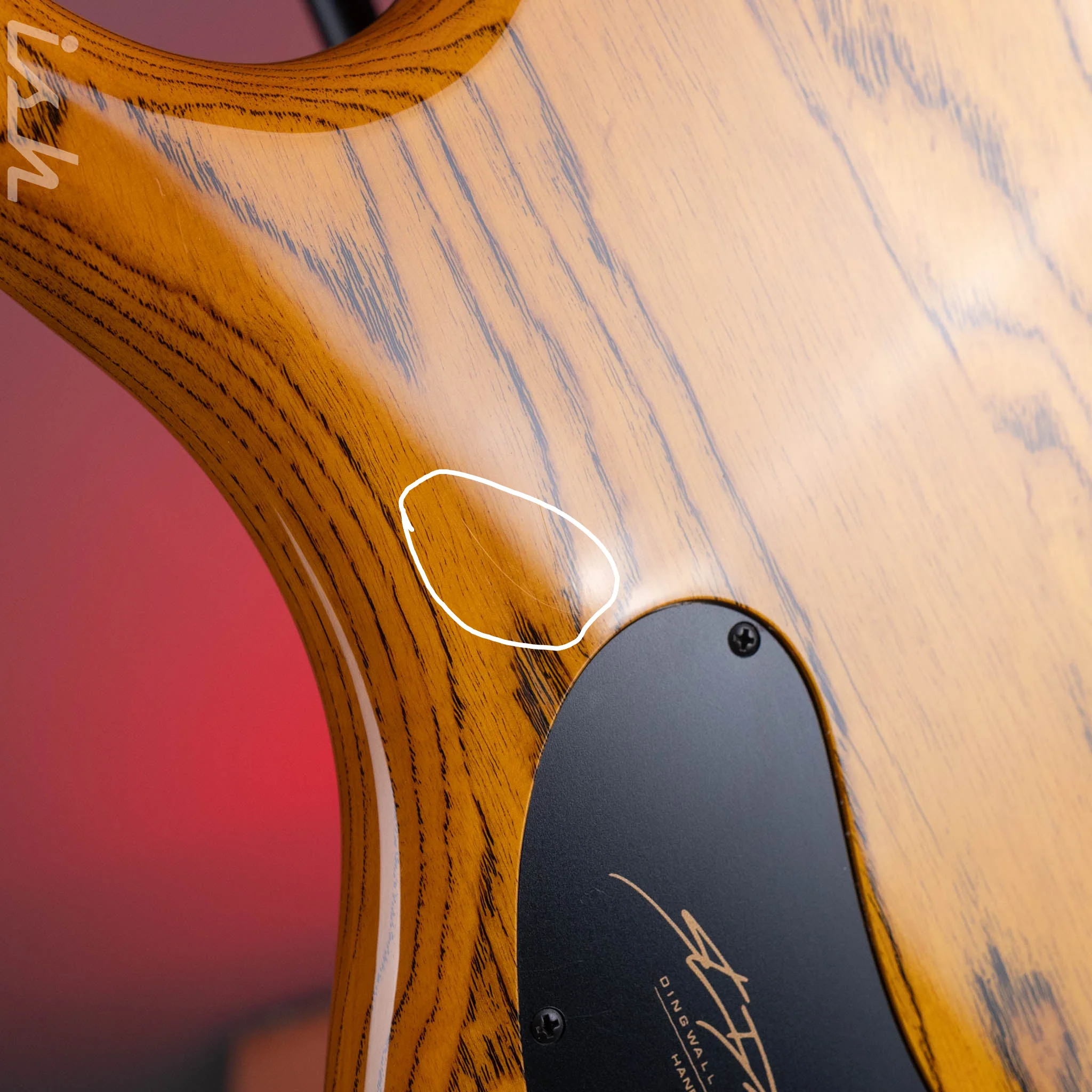 2003 Dingwall Z2 5-String Bass Spalted Maple w/ Bartolini Pickups - Image 17