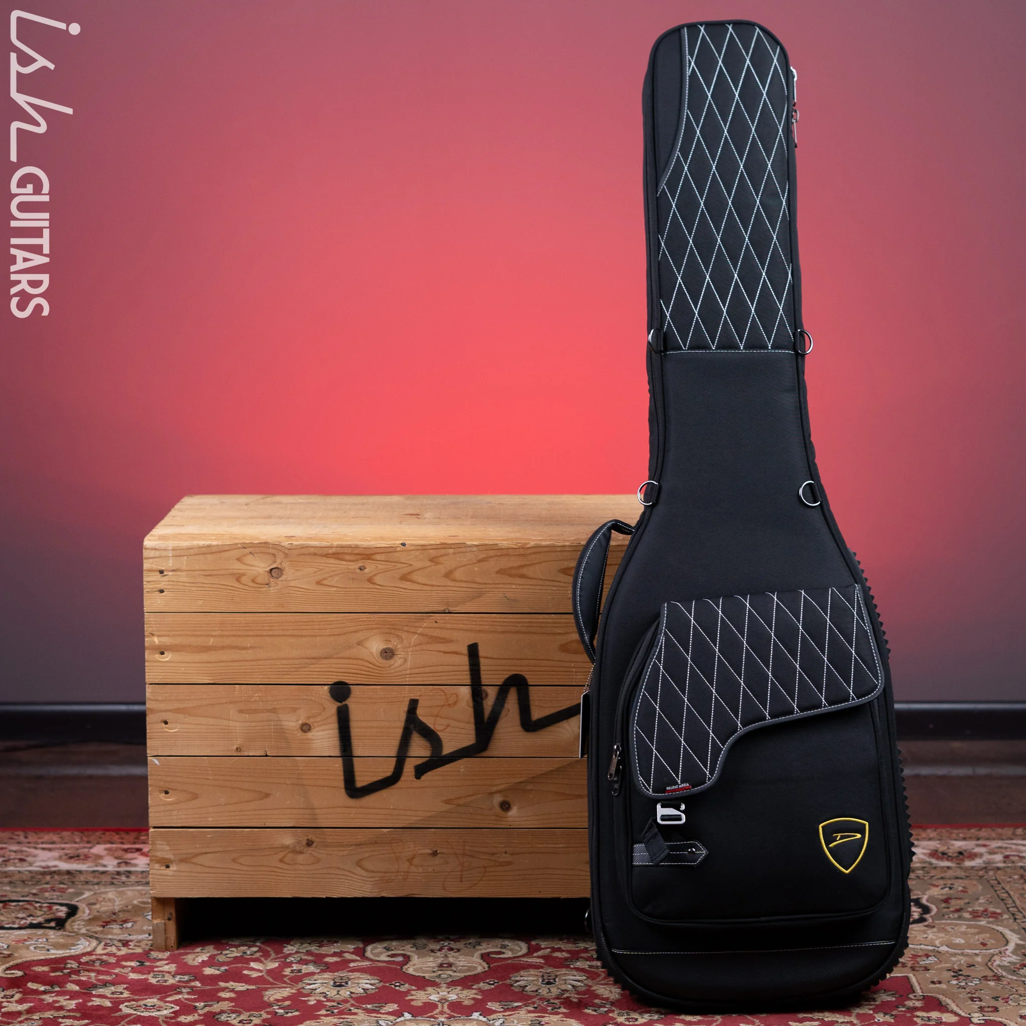 Dingwall ABZ 5-String Bass Black with Green Ceruse Satin - Image 12