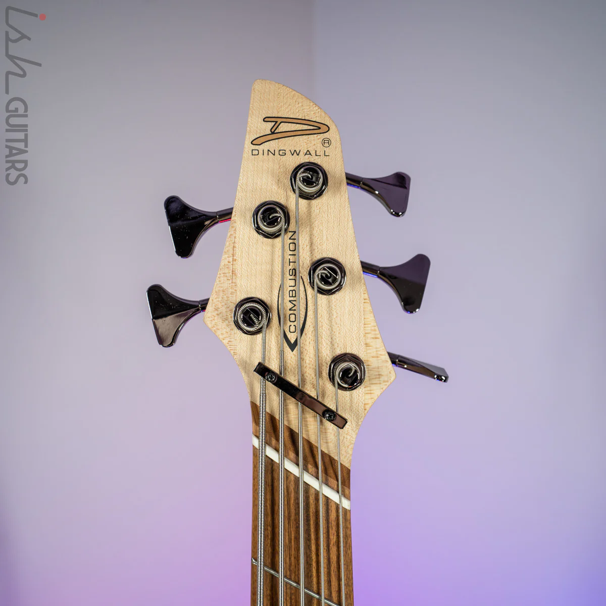 Dingwall 10th Anniversary Combustion 5-String 3 PUP Amethystburst Pau Ferro Fretboard - Image 7