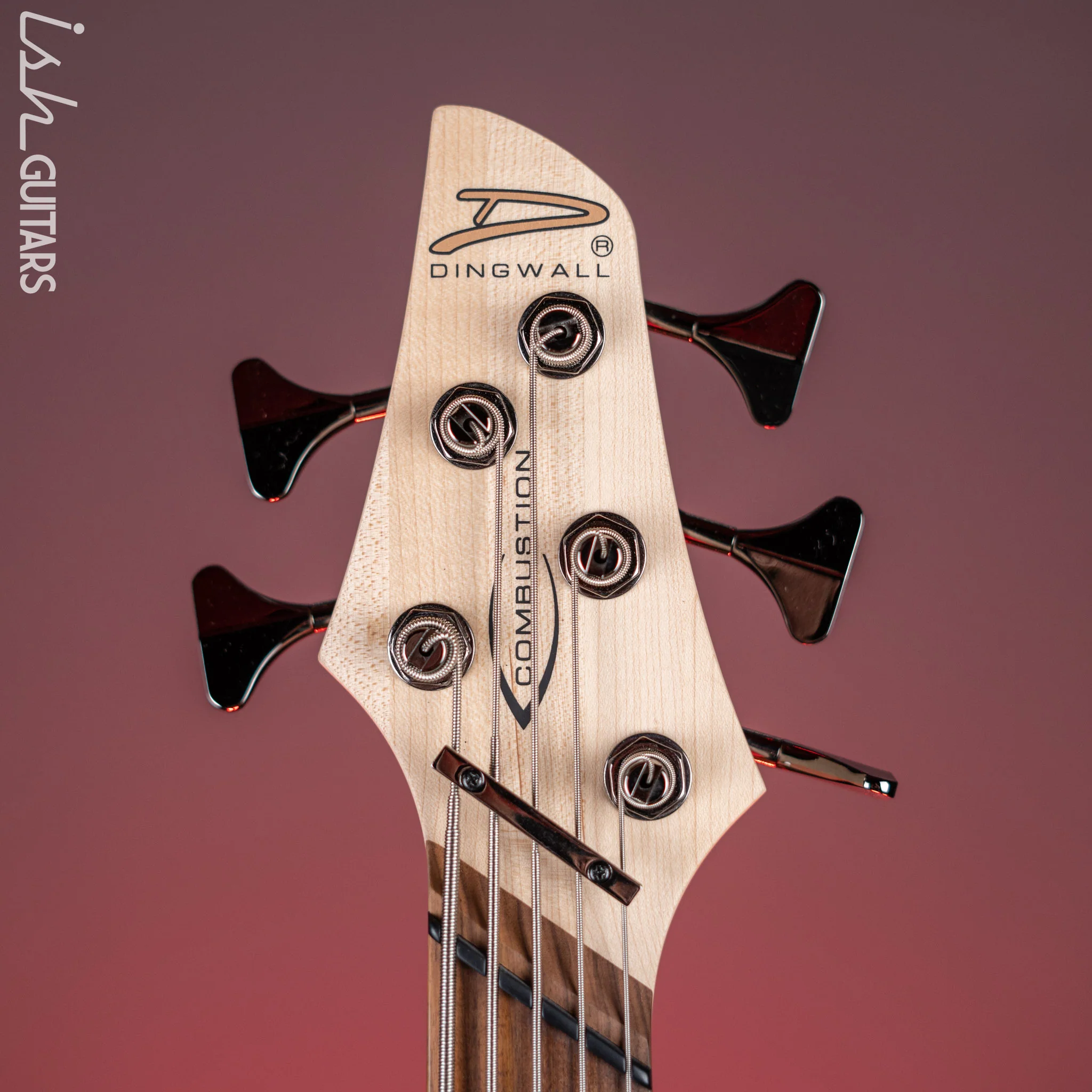 Dingwall Combustion 2 PUP 5-String Bass Indigoburst Gloss Pau Ferro Fretboard - Image 5