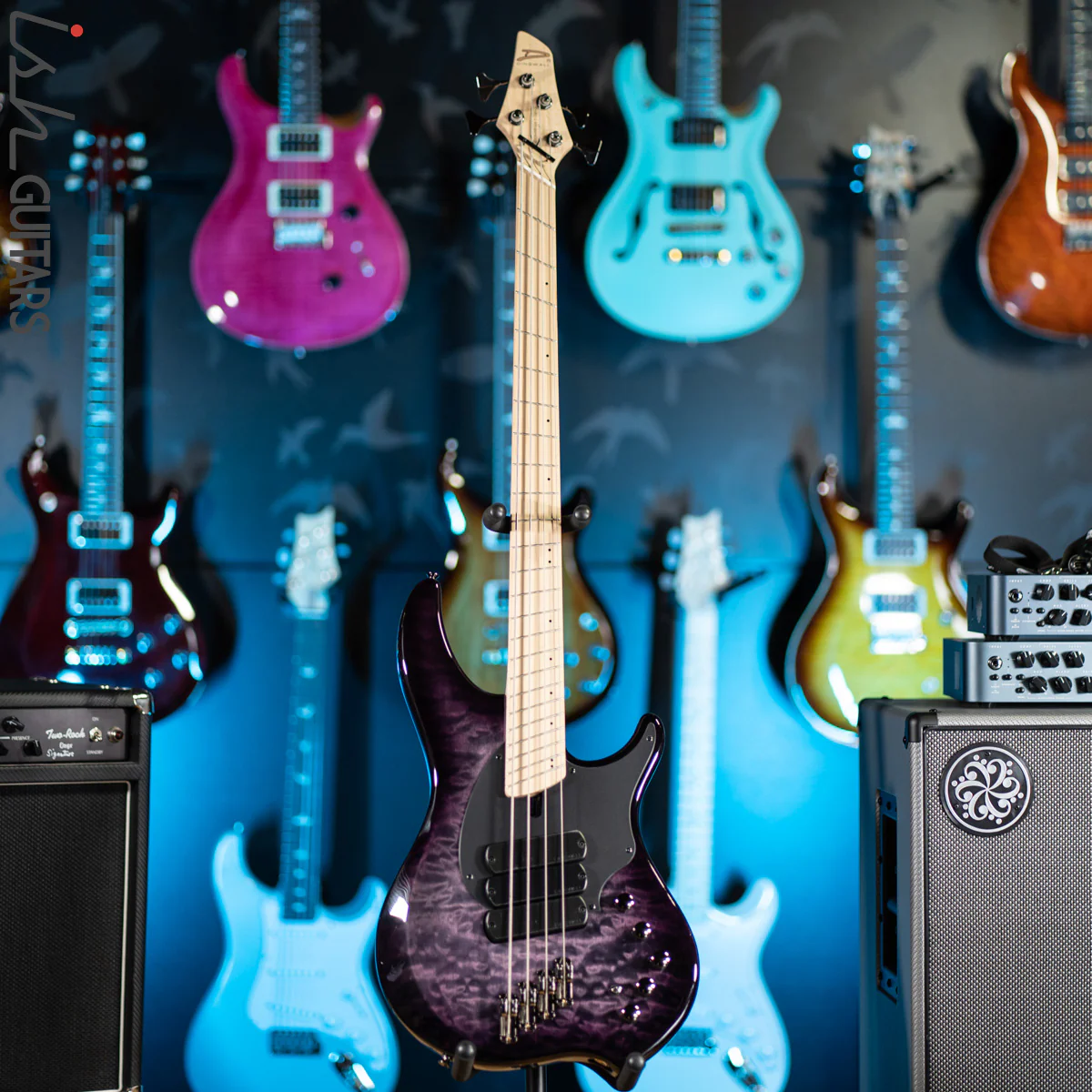 Dingwall Combustion 3 PUP 4-String Amethystburst - Image 2