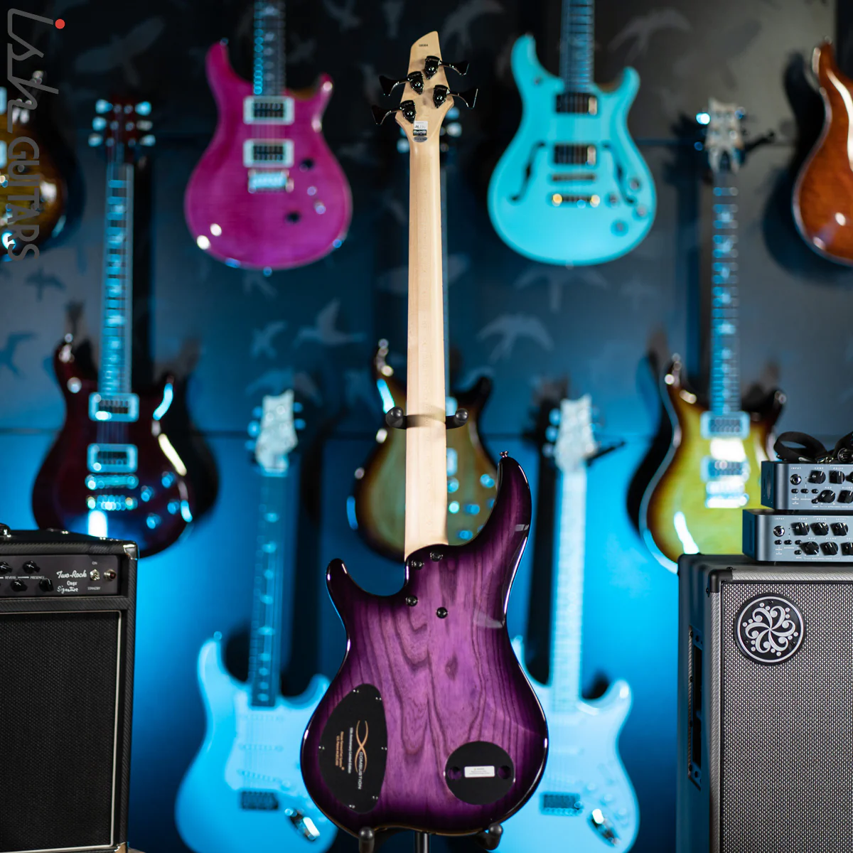 Dingwall Combustion 3 PUP 4-String Amethystburst - Image 8