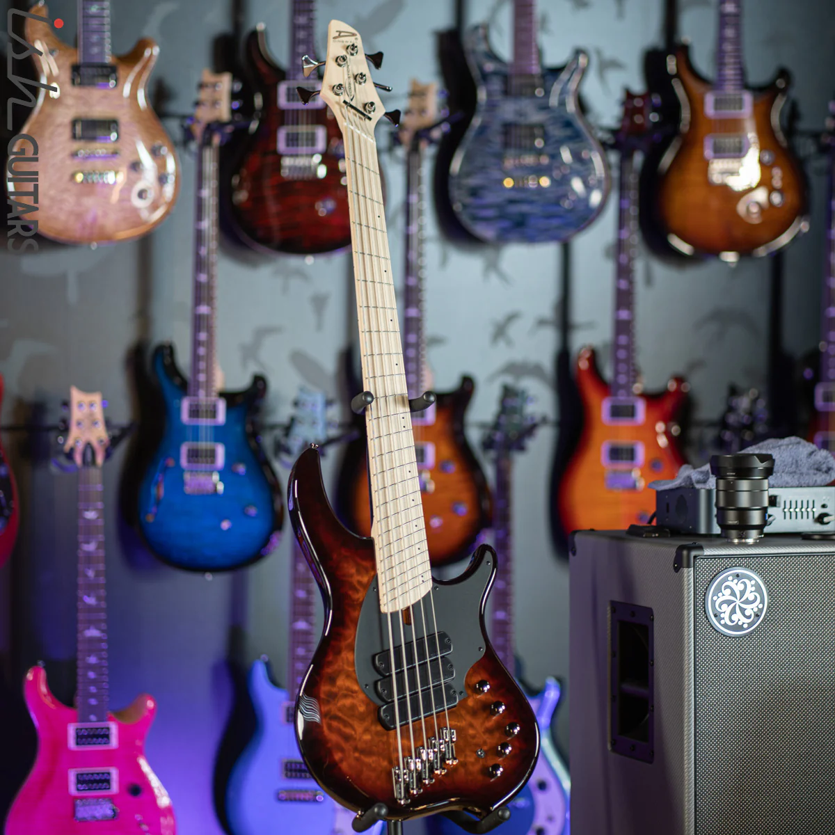 Dingwall Combustion 3 5-String Bass Vintageburst - Image 2