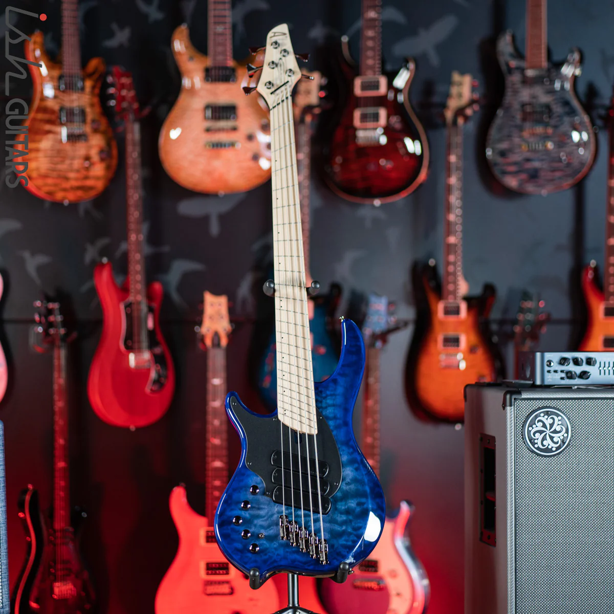 Dingwall Combustion 3 5-String Left Handed Bass Indigoburst - Image 2