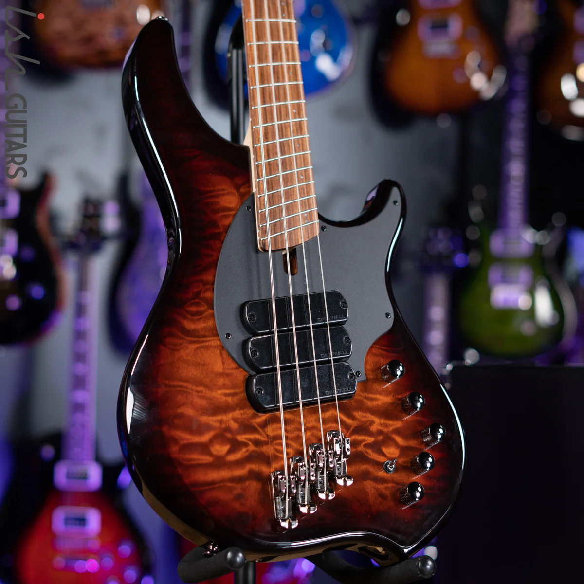 Dingwall Combustion 4-String Bass Vintageburst Pao Ferro Fretboard B-Stock