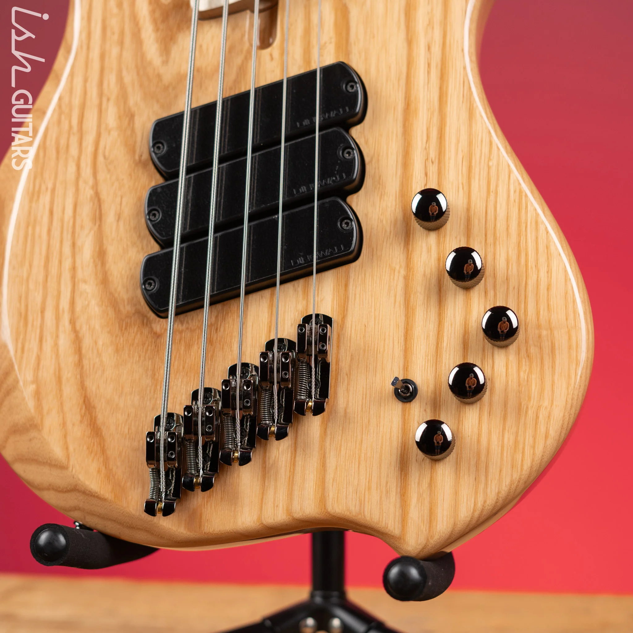 Dingwall Combustion 5-String Bass Natural Ash - Image 4