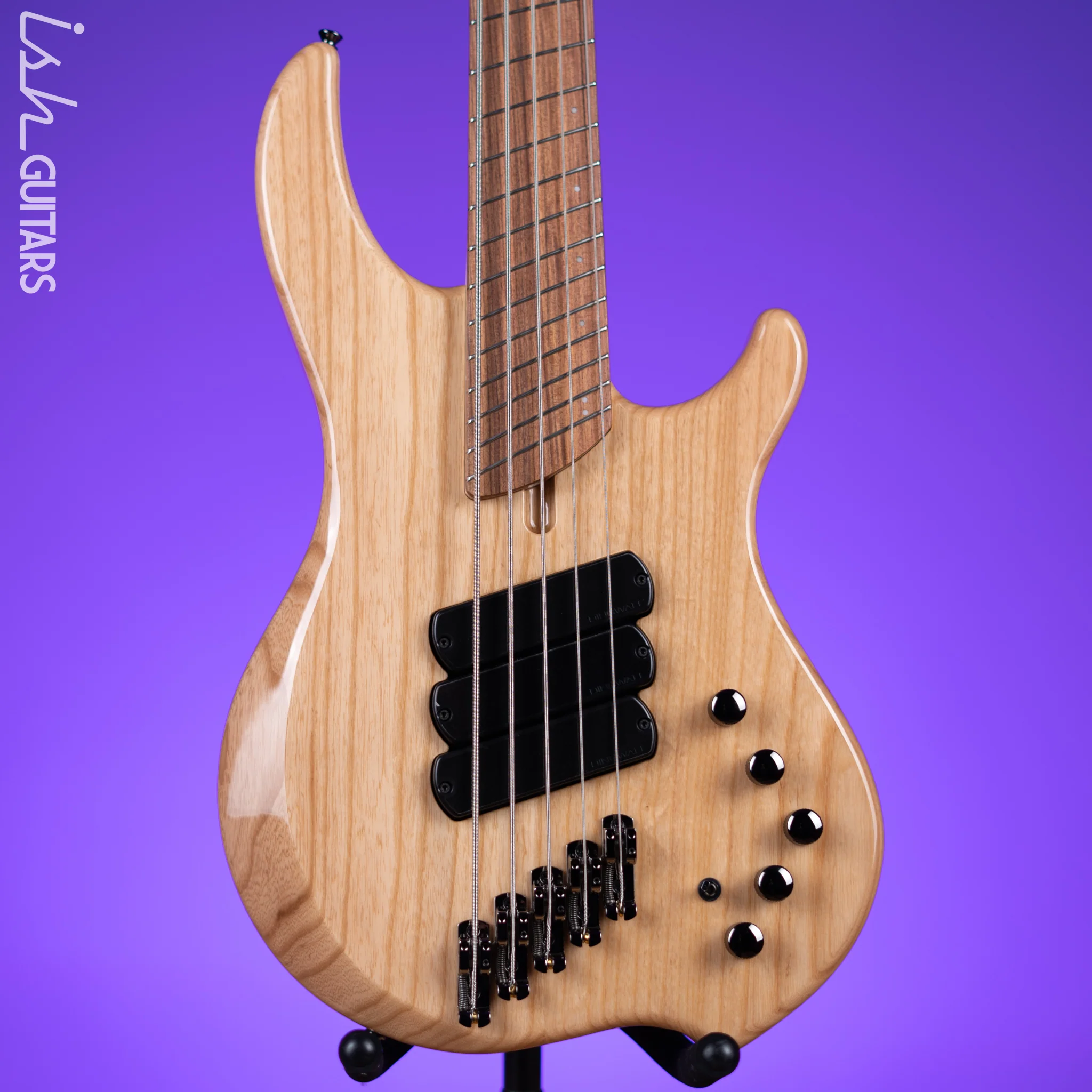 Dingwall Combustion 5-String Bass Natural Ash Pau Ferro Fretboard