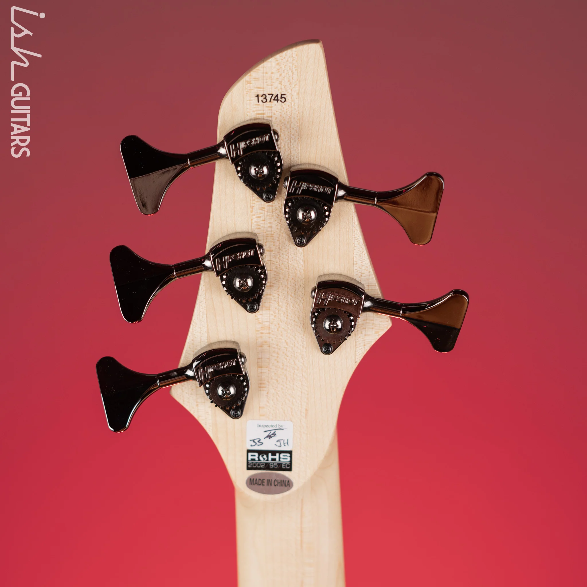 Dingwall Combustion 5-String Bass Natural Ash Pau Ferro Fretboard - Image 10