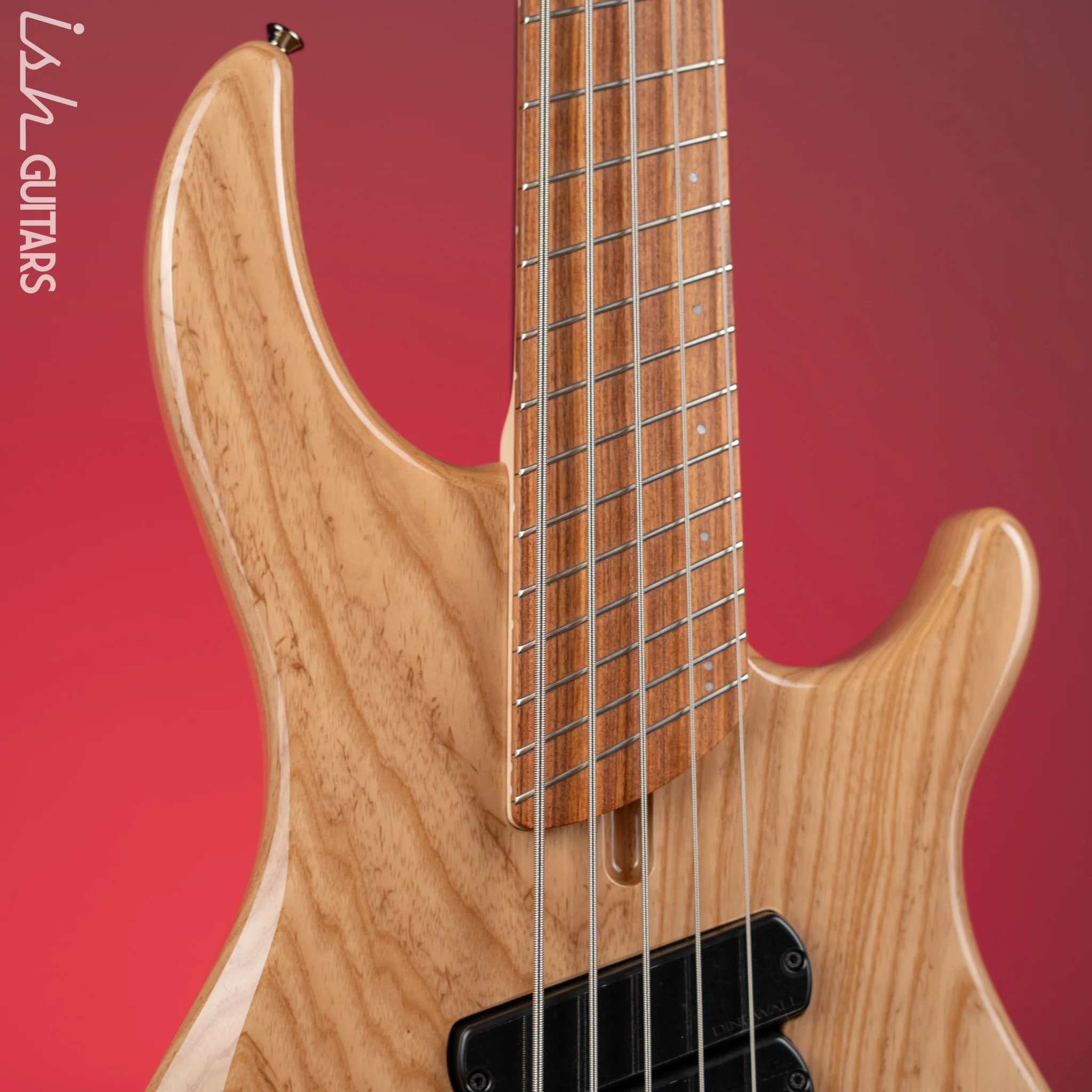 Dingwall Combustion 5-String Bass Natural Ash Pau Ferro Fretboard - Image 3