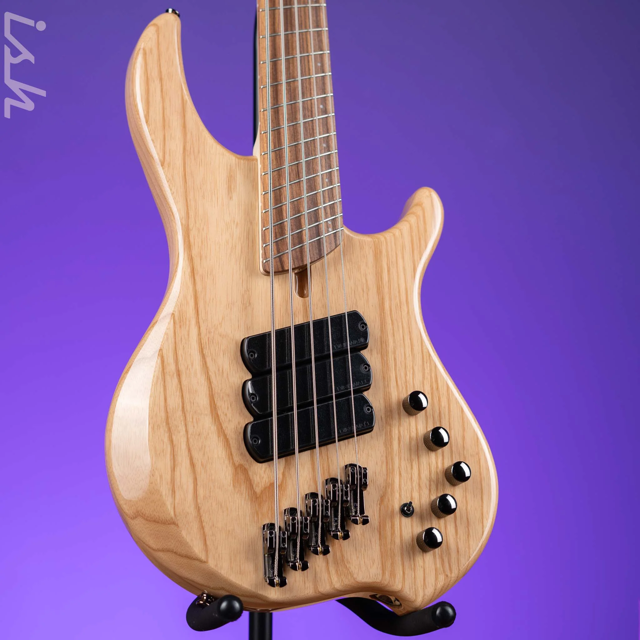 Dingwall Combustion 5-String Bass Natural Ash Pau Ferro Fretboard