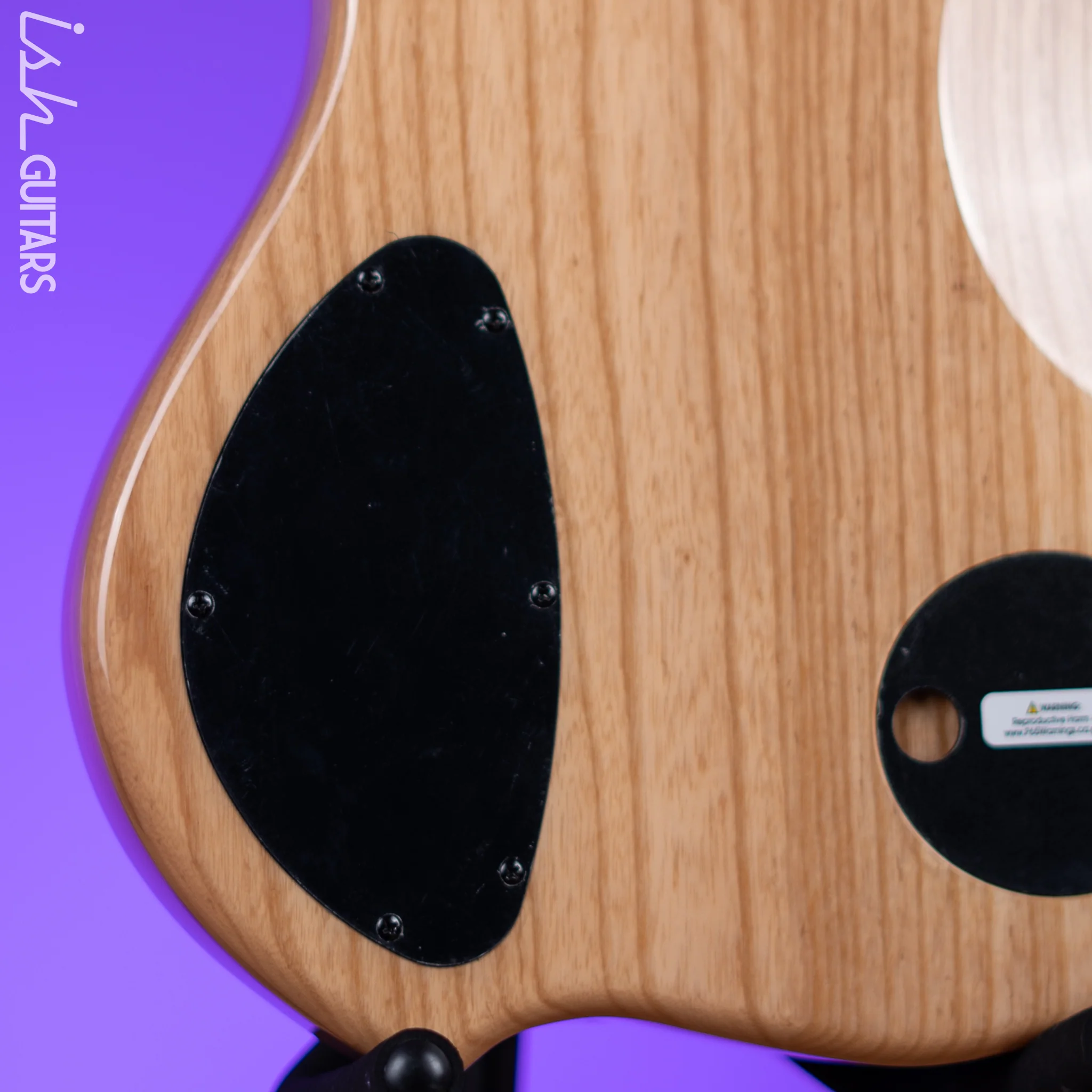 Dingwall Combustion 5-String Bass Natural Ash Pau Ferro Fretboard - Image 9